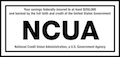 NCUA - Your savings federally insured to at least two-hundred and fifty-thousand dollars and backed by the full faith and credit of the United States Government. National Credit Union Administration, a U.S. Government Agency.